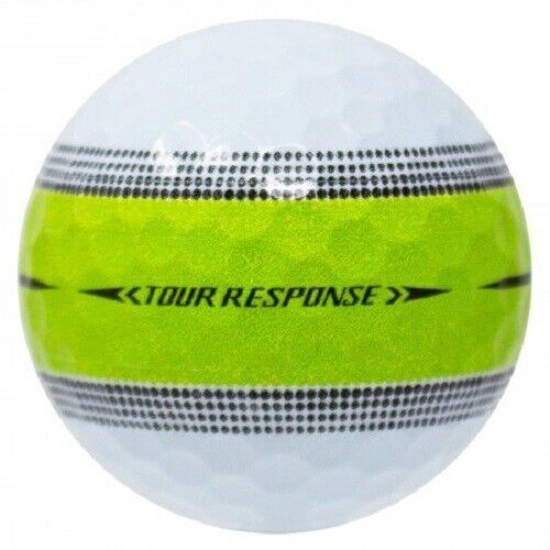120 TaylorMade Tour Response Stripe Lime Good Quality AAA Used Golf Balls SALE