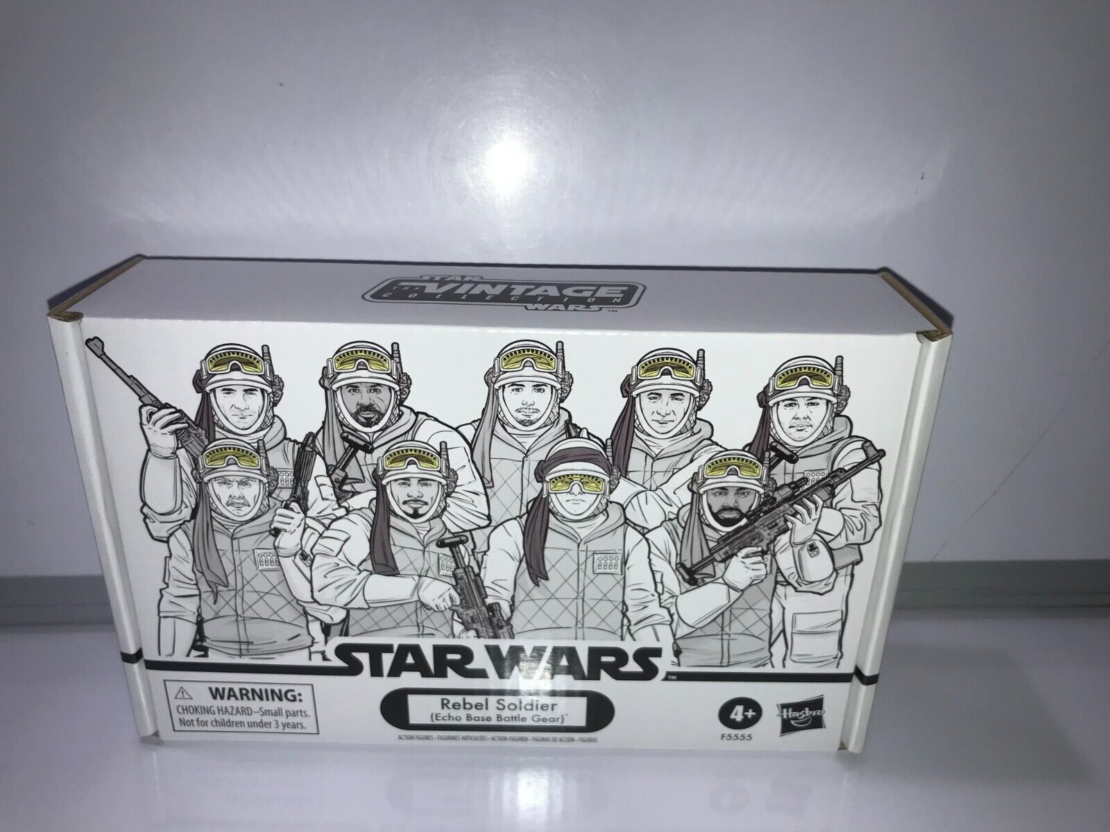 Rebel Soldiers Echo Base Battle Gear Star Wars Vintage Collection 4 PACK 3.75