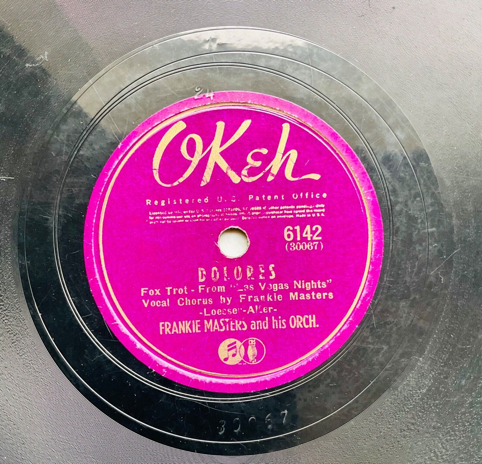 FRANKIE MASTERS & HIS ORCHESTRA - 10\