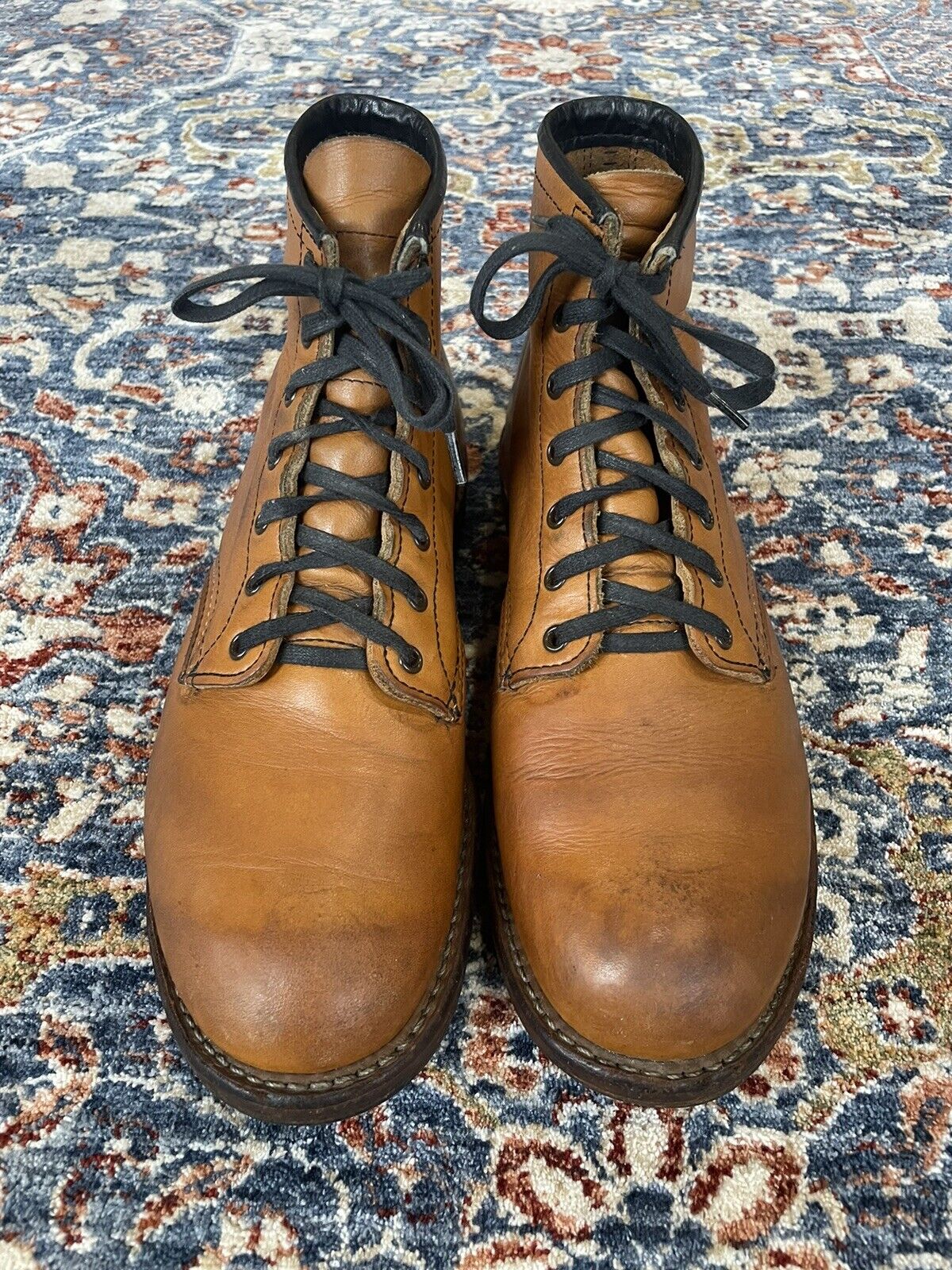 Vintage Red Wing 9013 Beckman Chestnut Made In USA Size 9D