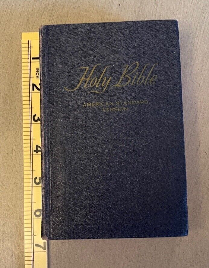 Holy Bible American Standard Version Edited Edition Copyright 1929 Christian