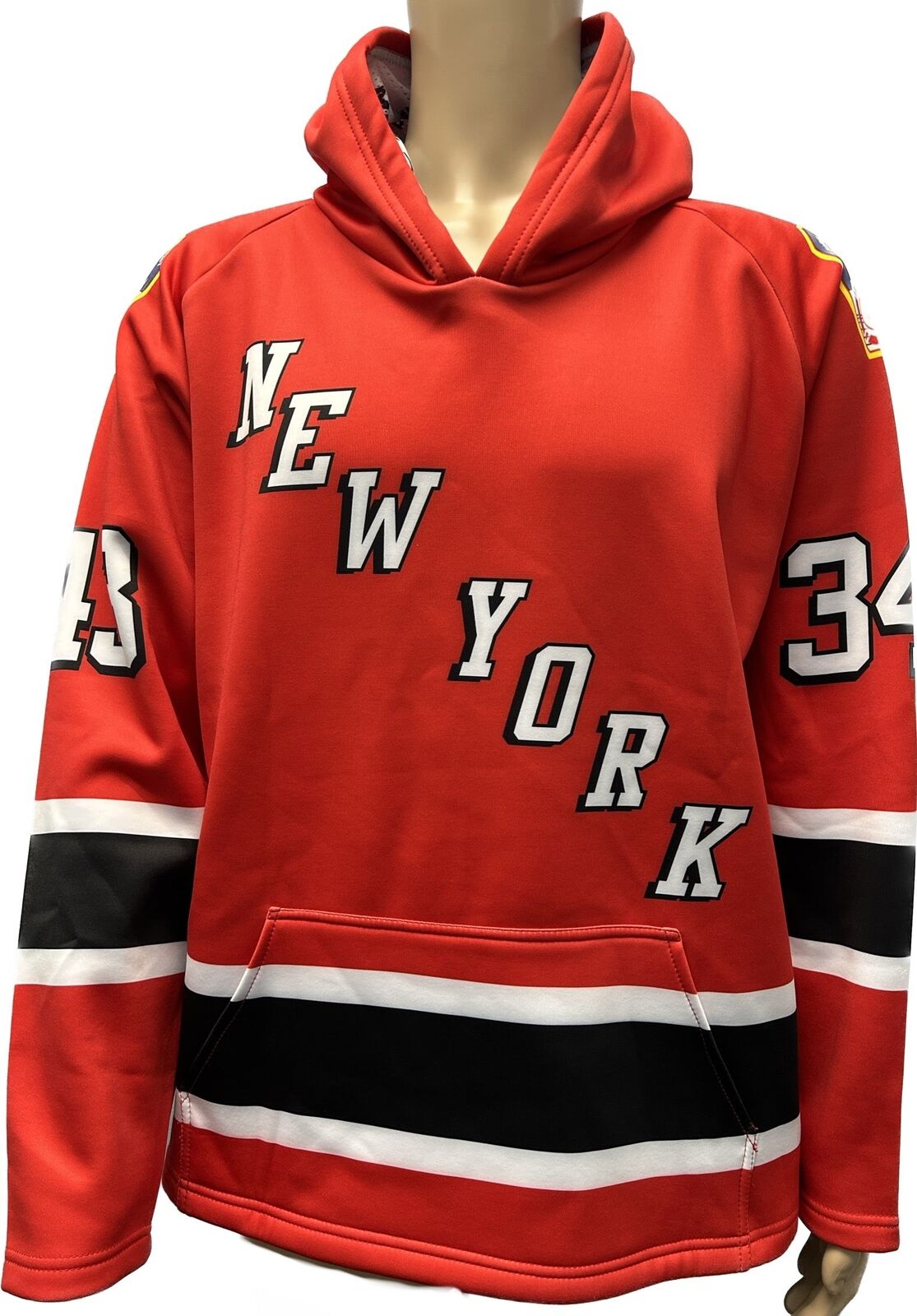 FDNY 343 Official 9/11 Memorial Hockey Hoodie to Commemorate The 343 Lives Lost
