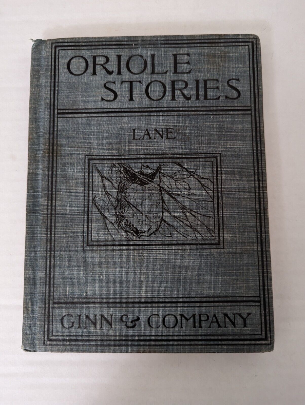 VERY SCARCE Oriole Stories for Beginners by Lane 1900 First Edition Hardcover