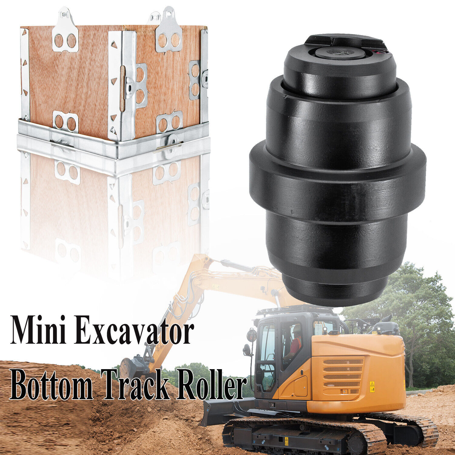 Bottom Track Roller Fit John Deere 50G Excavator Heavy Duty Undercarriage