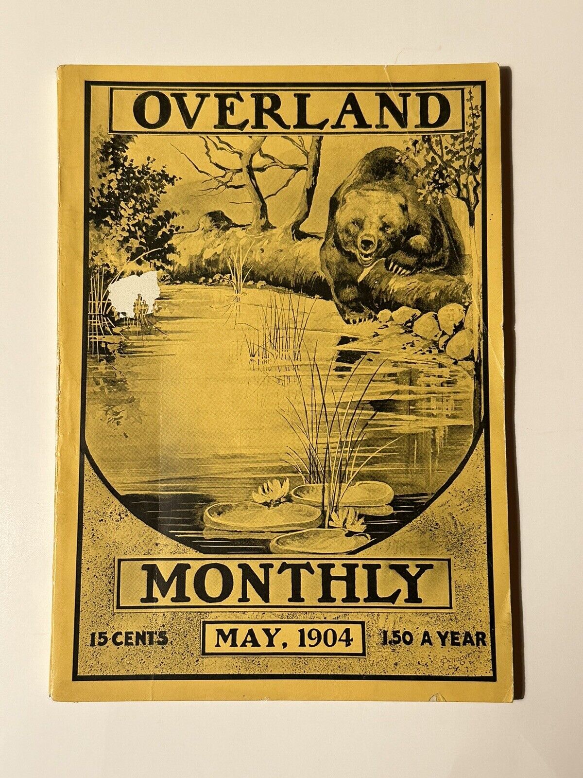 Overland monthly May 1904 Jack London VINTAGE Original