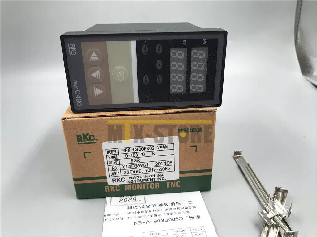 1pcs New RKC Temperature Controller REX-C400FK02-V-AN