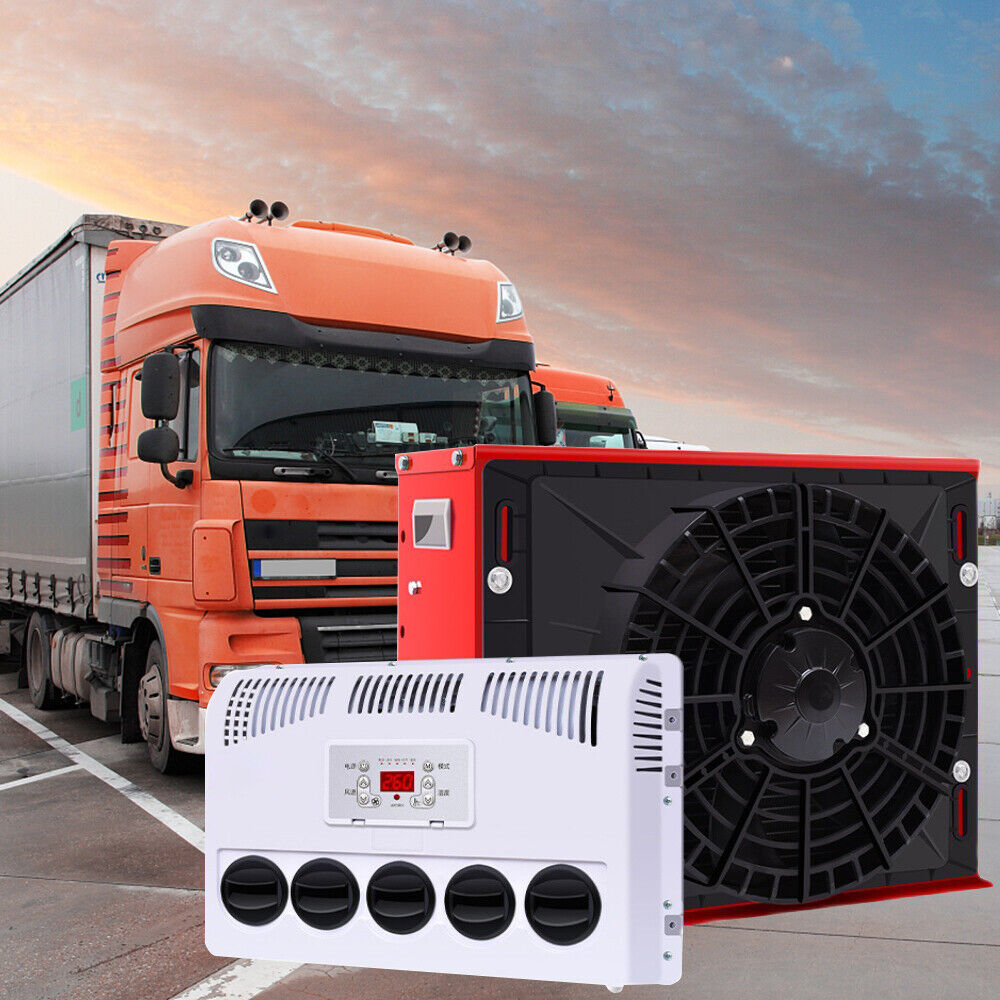 12V Air Conditioner for Car Bus RV Semi Trucks 11000 BTU Universal Fit