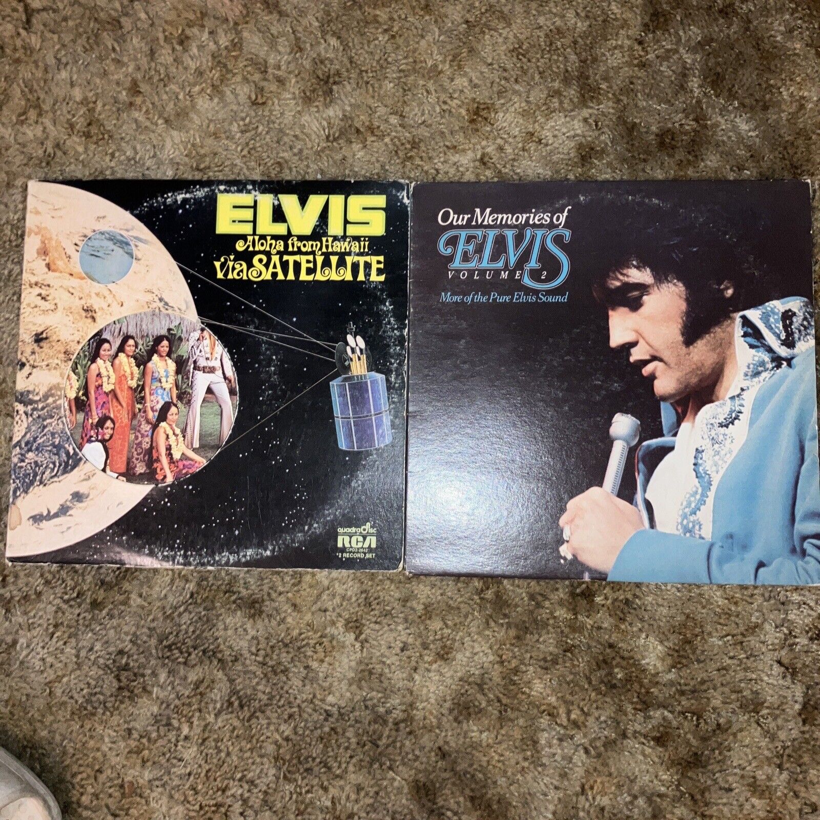Elvis Presley Aloha from Hawaii Via Satellite & Our Memories Of Elvis Vo.2 Vinyl