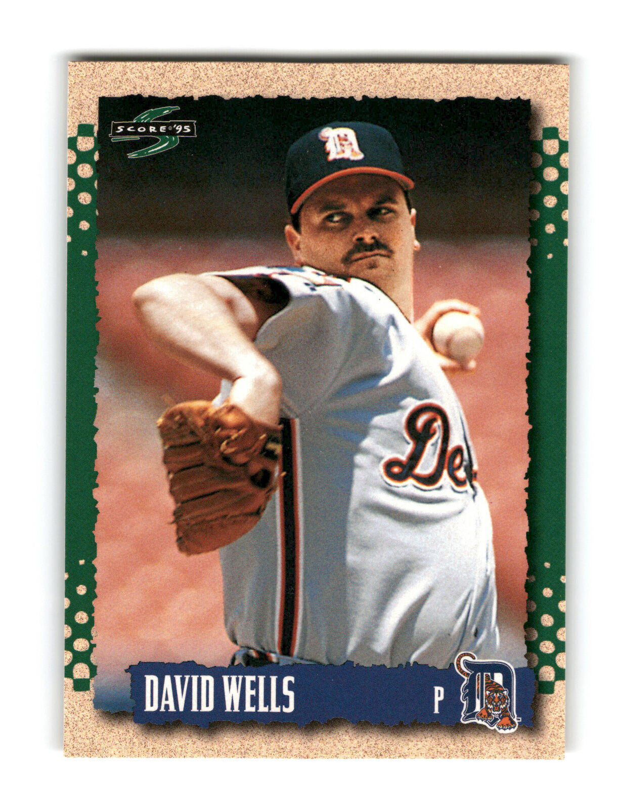 1995 Score #526 David Wells Detroit Tigers