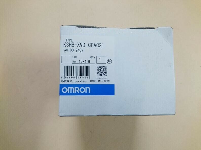ONE Omron AC100-240V K3HB-XVD-CPAC21 New Temperature Panel Meter