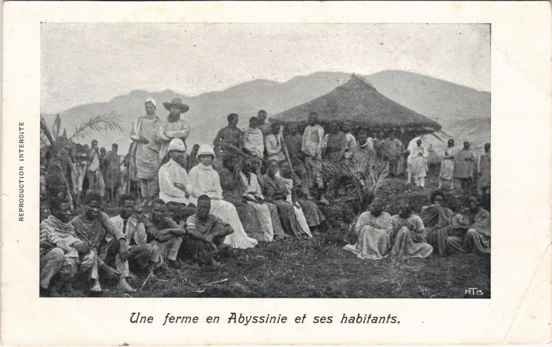 PC UNE FERME ET SES HABITANTS ETHIOPIA (a28195)