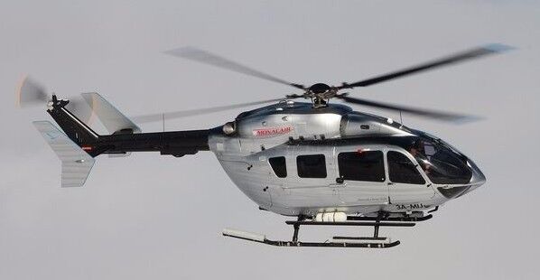 Eurocopter EC-145 Medium Utility Helicopter Wood Model Large 