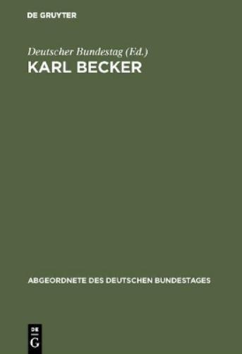 Karl Becker HBOOK NEW