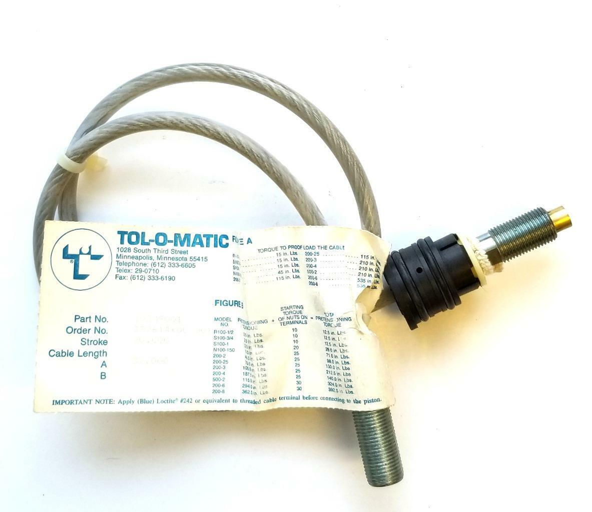 Tol-O-Matic 10249001 Cable Cylinder