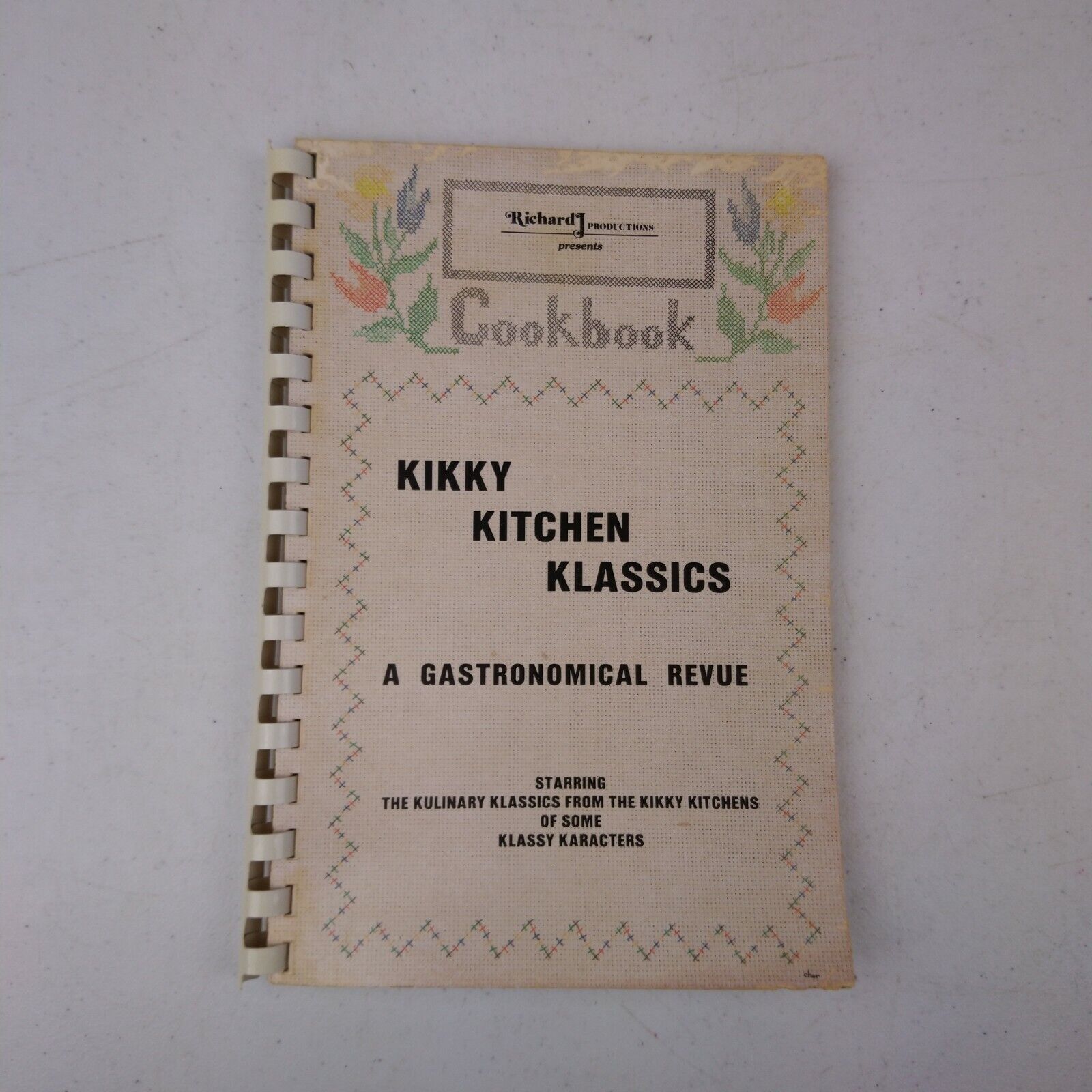 VTG 1983 Kikky Kitchen Klassics Cookbook Richard J. Productions 