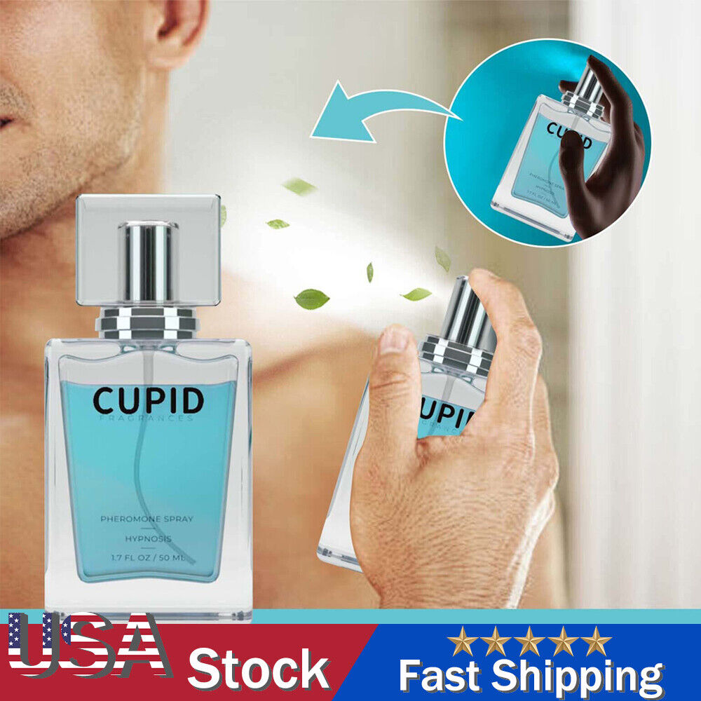 Cupid Charm Toilette for Men (Pheromone-Infused),Mens Cologne Fragrances Perfume