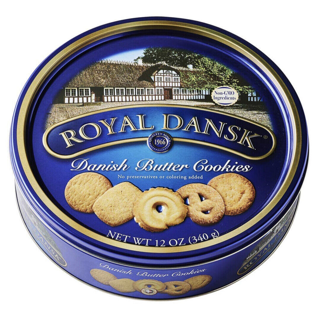 Royal Dansk Danish Cookie Selection, No Preservatives or Coloring Added