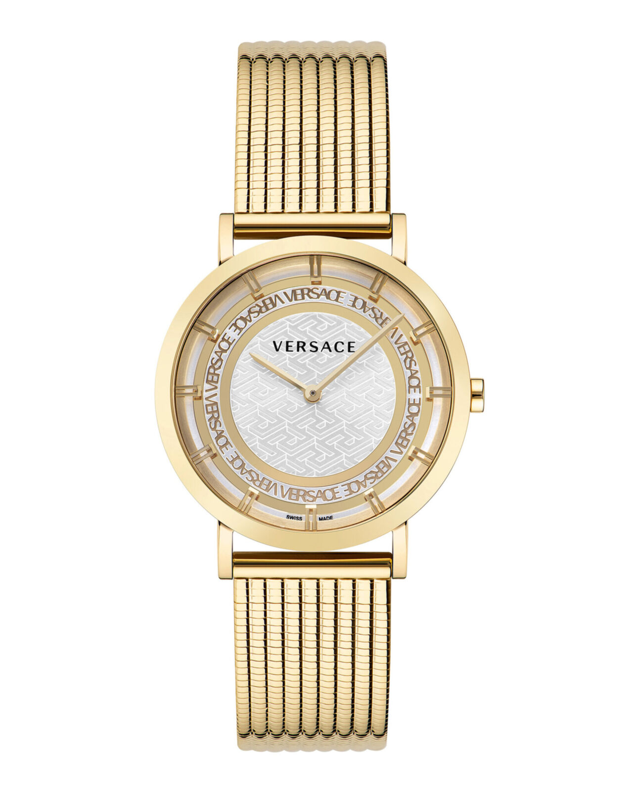 Versace Womens Versace New Generation IP Yellow Gold 36mm Bracelet Fashion Watch