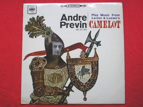 Andre Previn Camelot LP CBS SBPG62154 EX/EX 1960s stereo, Camelot