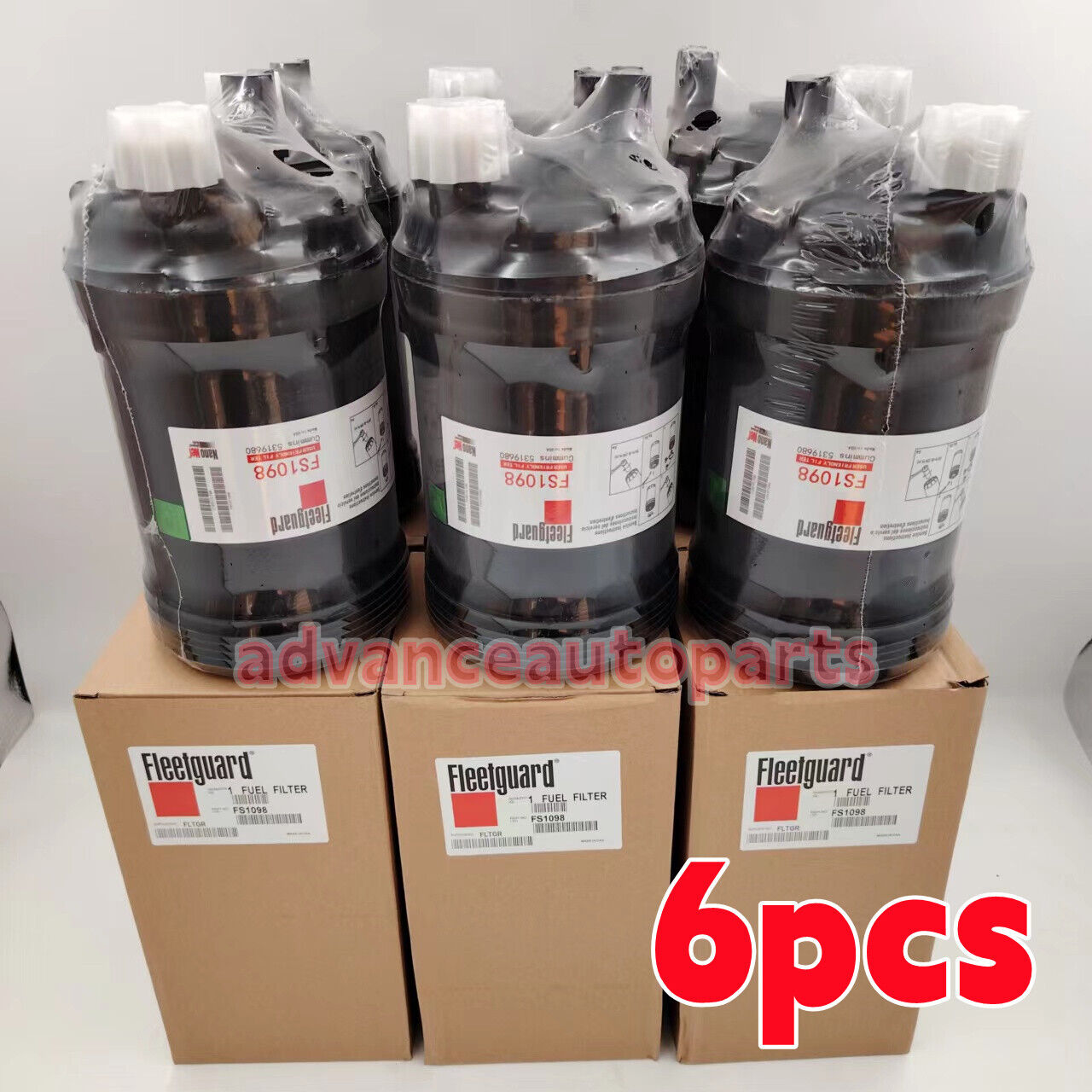 NEW 6pcs/set FS1098  Fuel water Separator Filter 5319680 Freightliner 