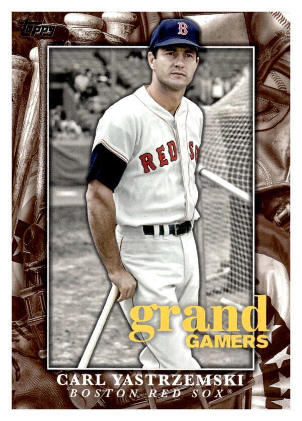 2024 Topps Grand Gamers #GOG-4 Carl Yastrzemski Red Sox