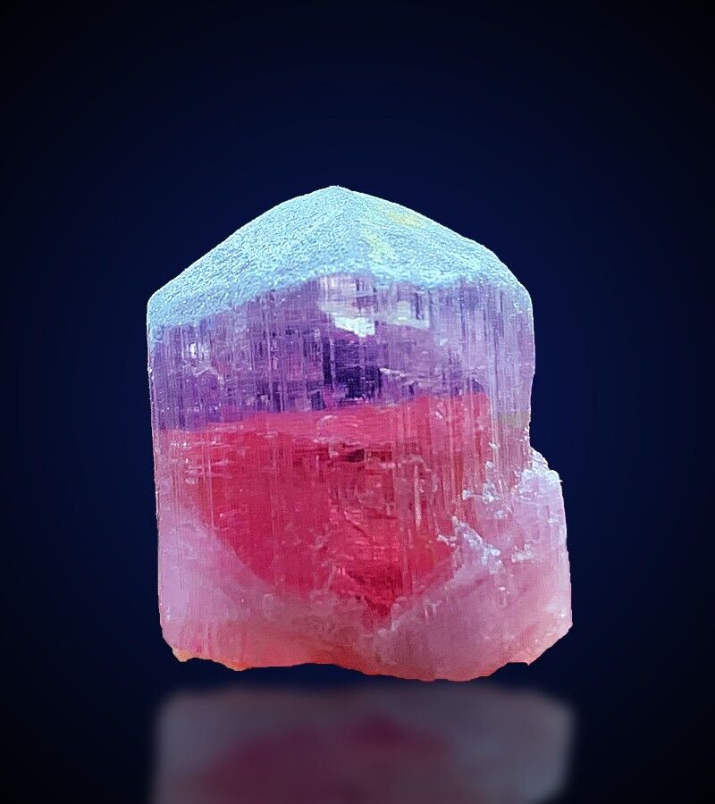 Purple Pink Tourmaline Crystal, Terminated Tourmaline Crystal From Afghanistan .