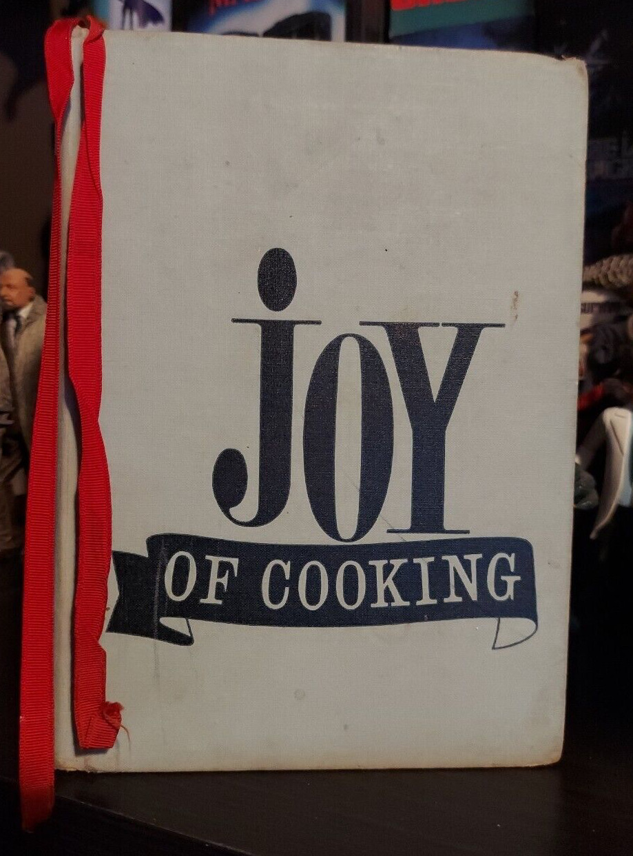 VINTAGE THE JOY OF COOKING COOKBOOK 1964 Edition Blue Hardcover By Irma Rombauer
