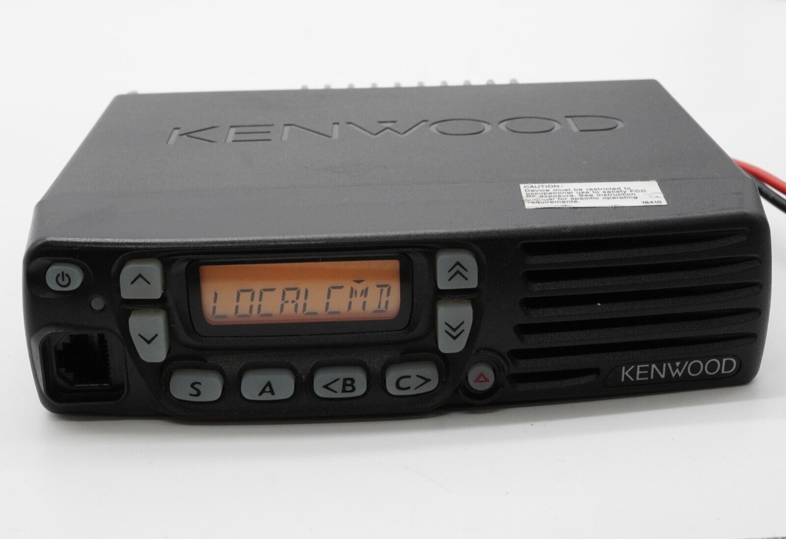 Kenwood TK-7160H-K Analog Two Way Radio 50 Watt 136-174 MHz VHF