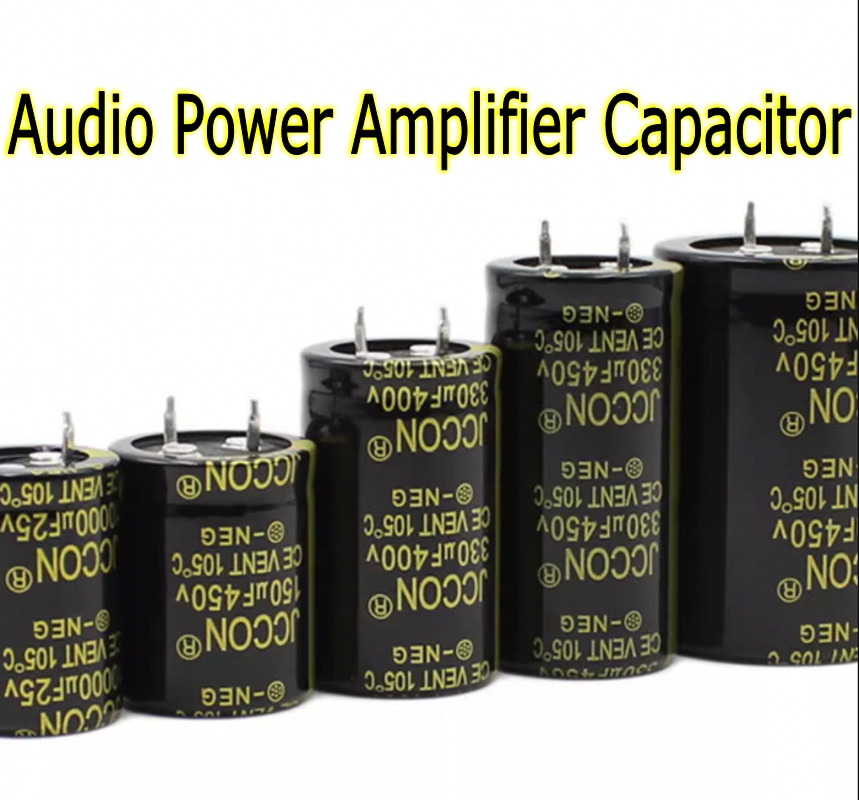 25~450v 100~47000uf For JCCON BlackGold Audio Power Amplifier Capacitor For Hifi