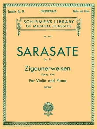 Zigeunerweisen (Gypsy Aires), Op. 20 String Solo Violin