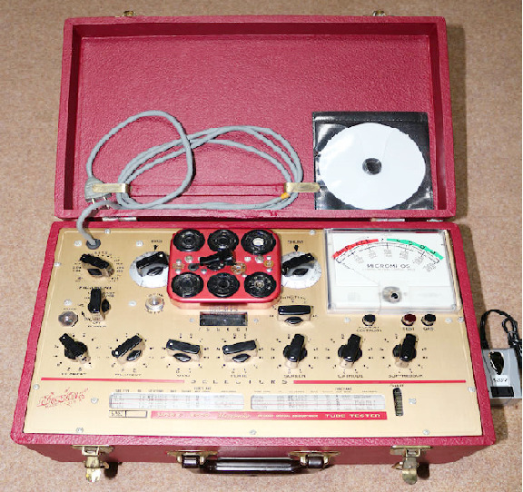 Hickok6000 Gm Vacuum Tube Tester 2A3 300B Etc With Boost Adapter From Japan