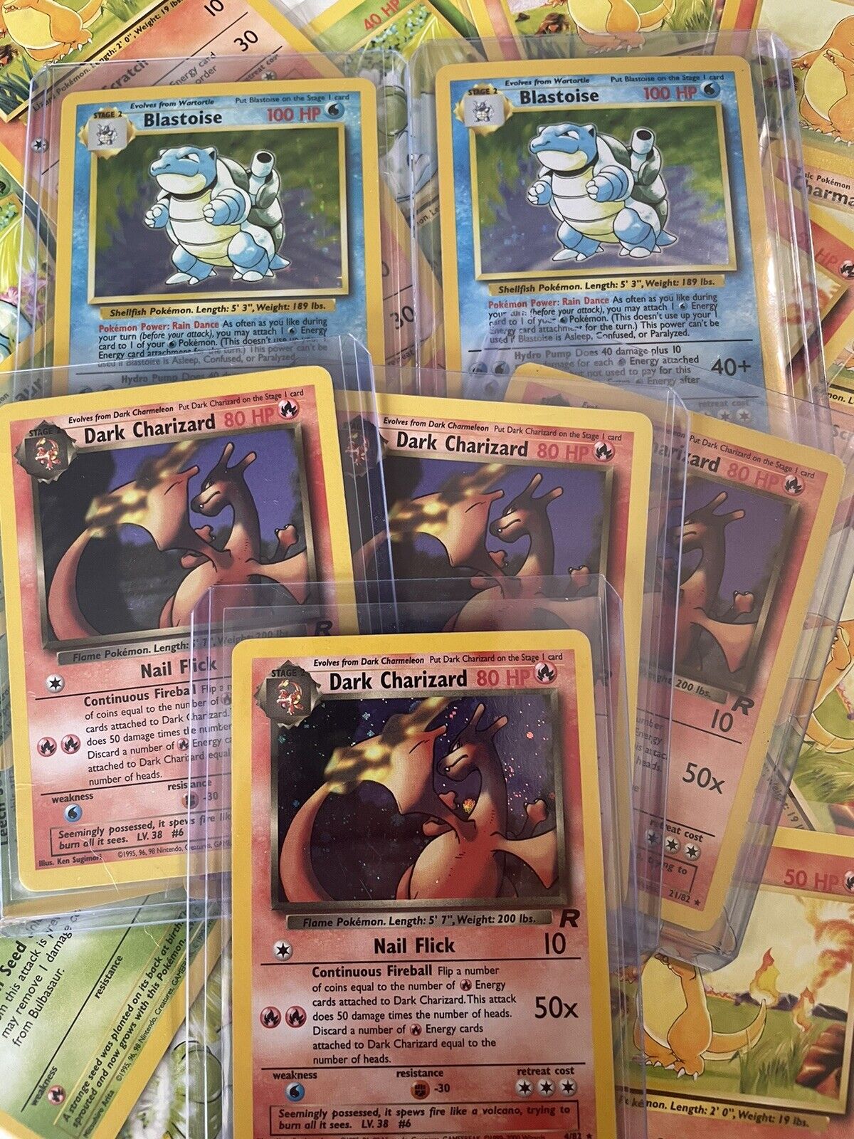 10 VINTAGE Old Pokemon Cards - 1999-2002  1 Rare Vintage Card In Every Pack