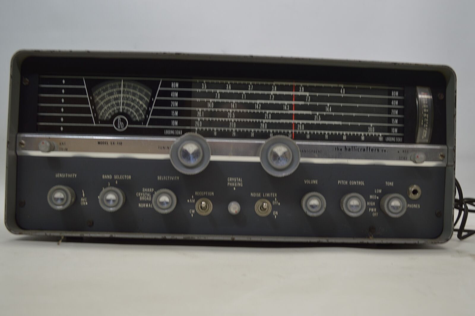Vintage Hallicrafters Sx-110 Ham Radio Shortwave Receiver