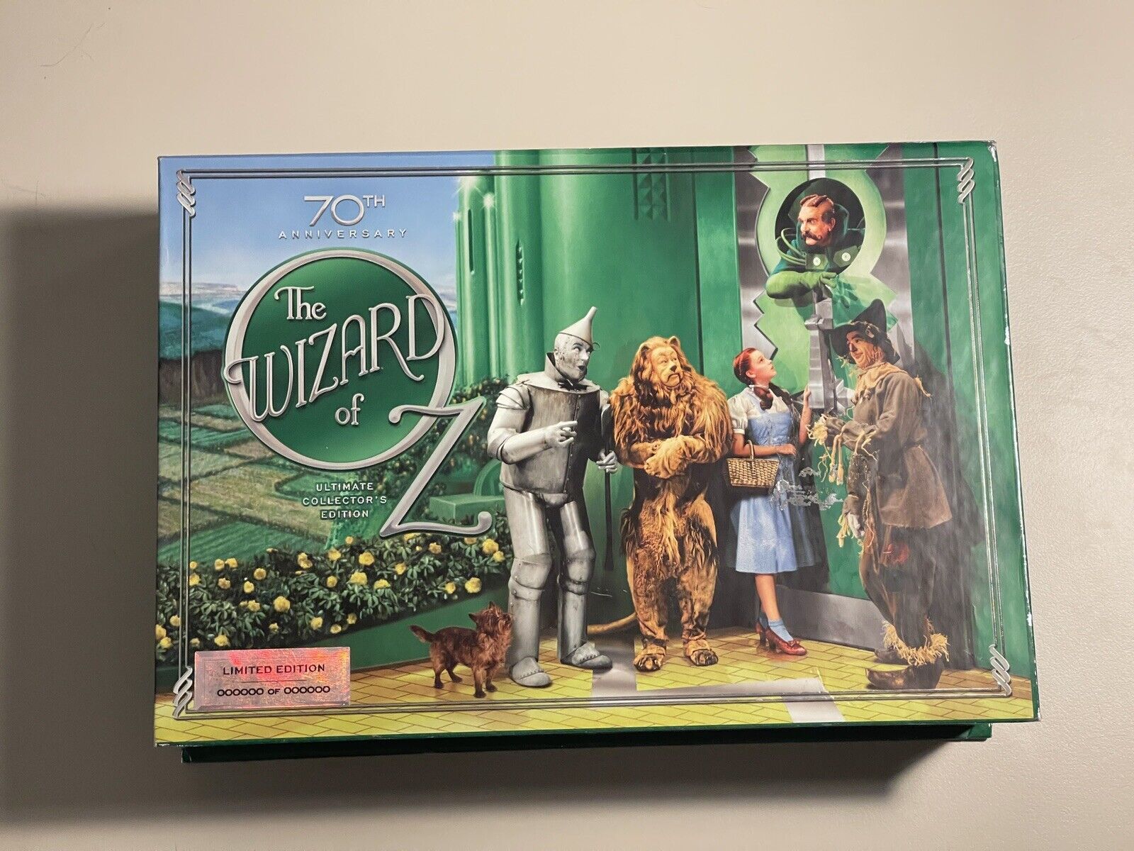 RARE: Pre-Production 70th Anniversary Wizard Of Oz Dvd/blu-ray Collectors