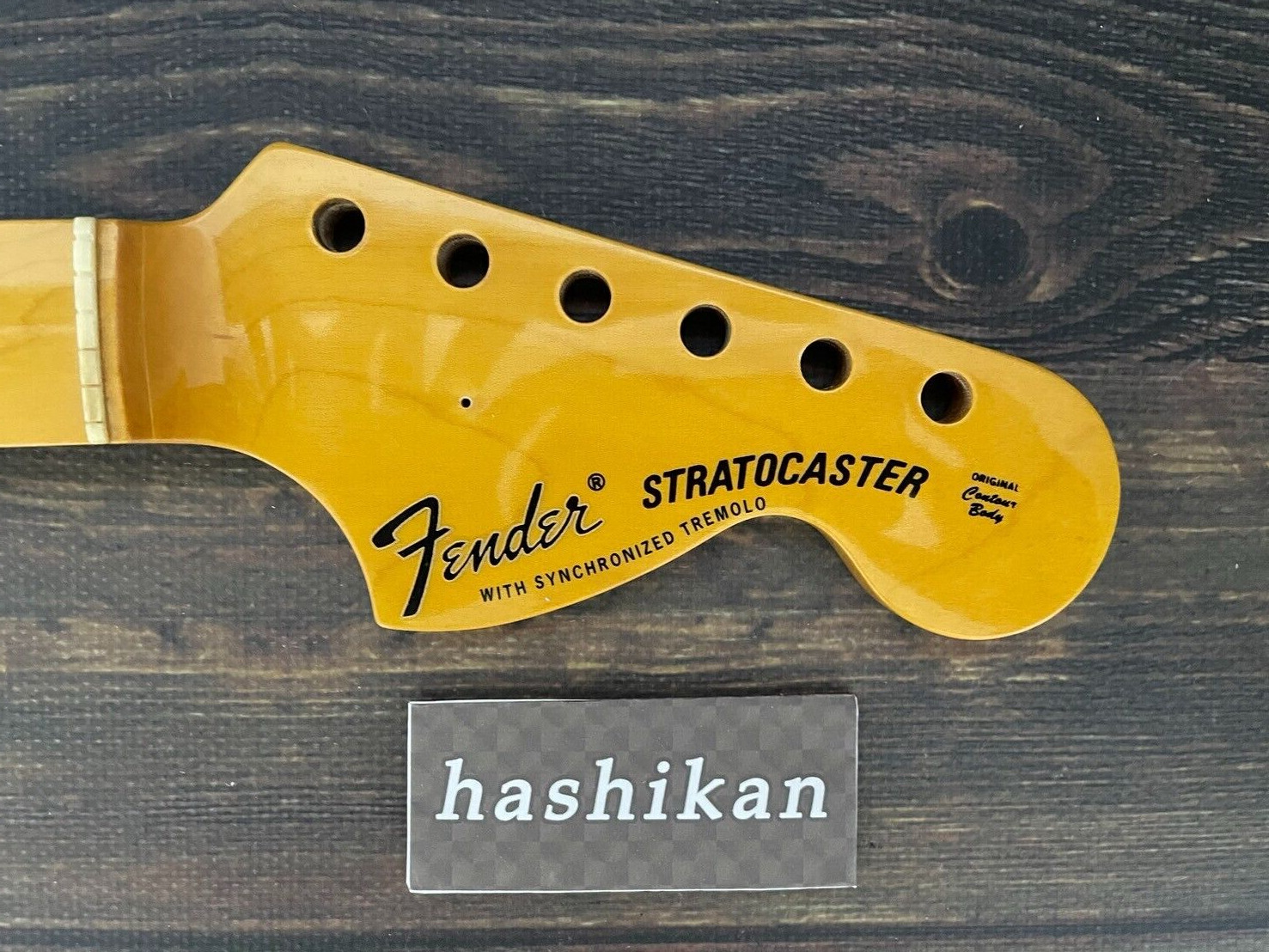 Fender Japan ST-68 Large Head Stratocaster Neck Pasted Maple Made in Japan Rare