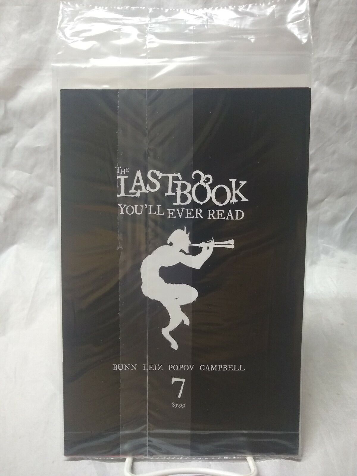Last Book You\'ll Ever Read #7 Cover C Sealed Black Bag Vault Comics 2022 NM+