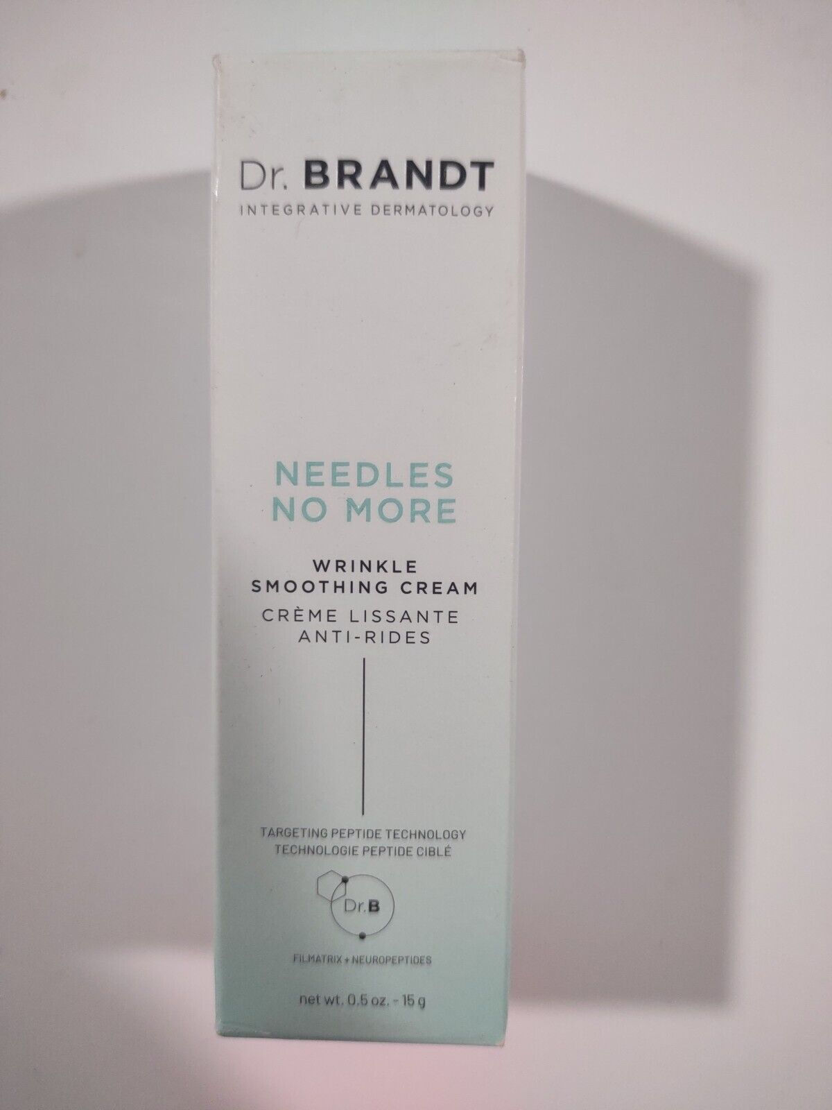 Dr Brandt Needles No More ~ Wrinkle Smoothing Cream .5 oz ~ NIB