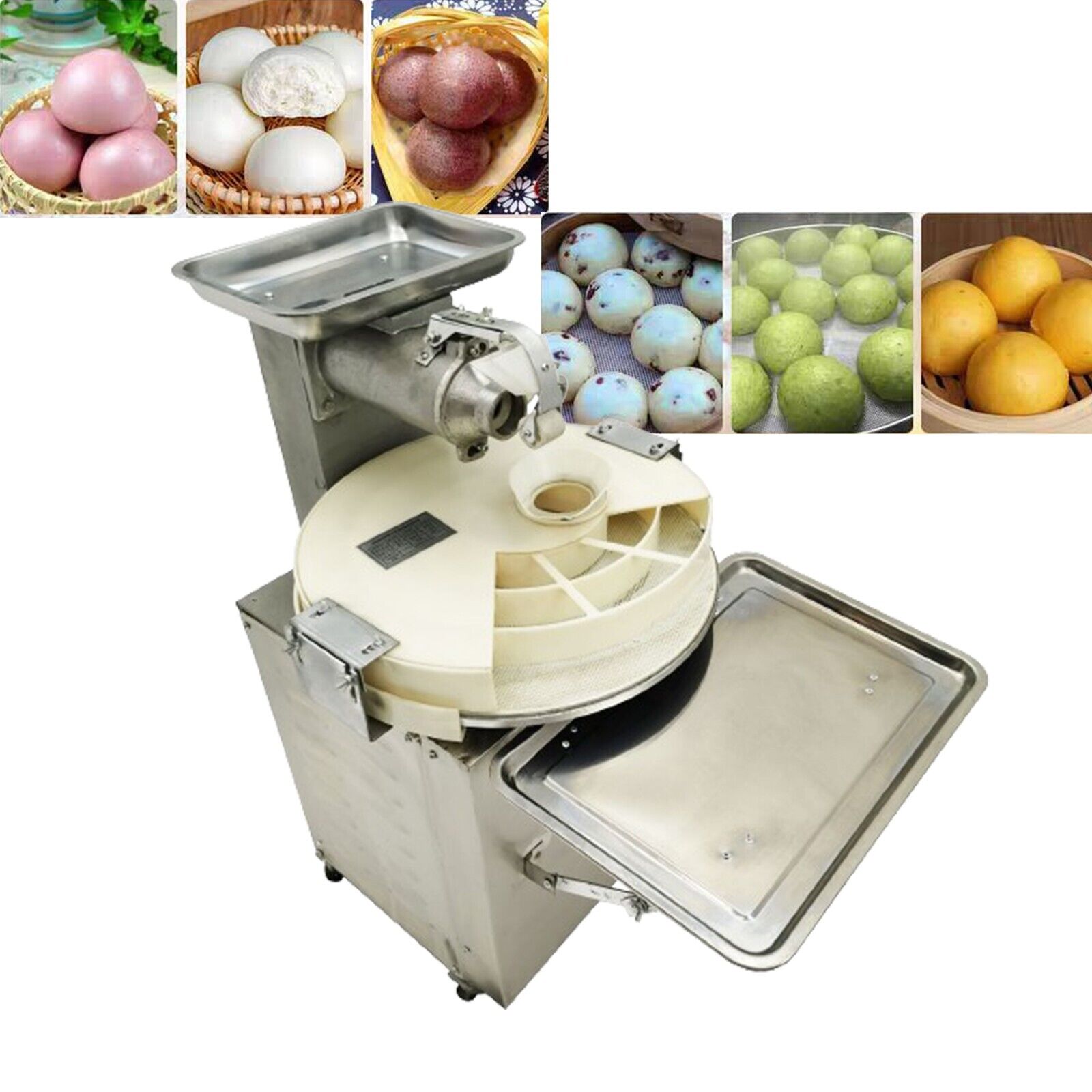 Automatic Dough Divider Rounder Commercial Dough Forming Machine 2.12oz-4.94oz