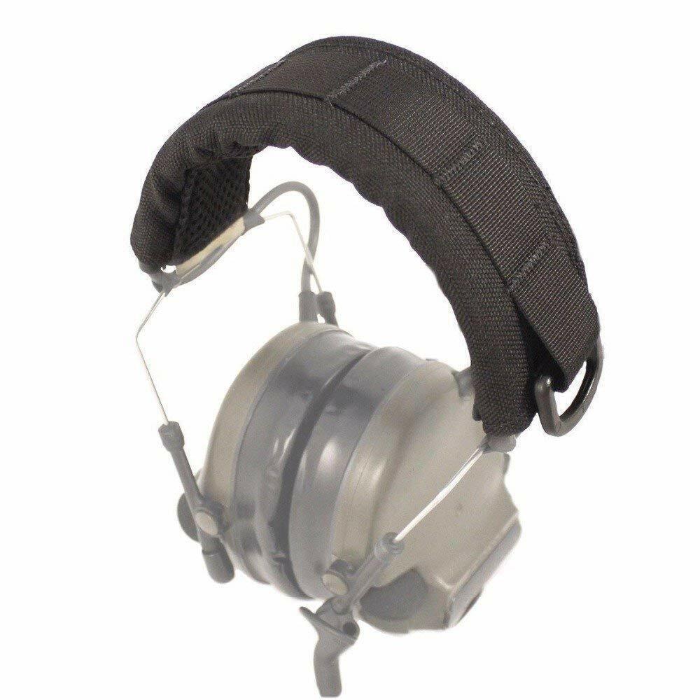 Padded MOLLE Headband Cover for Peltor Comtac MSA Sordin Ear Muffs & Headsets 