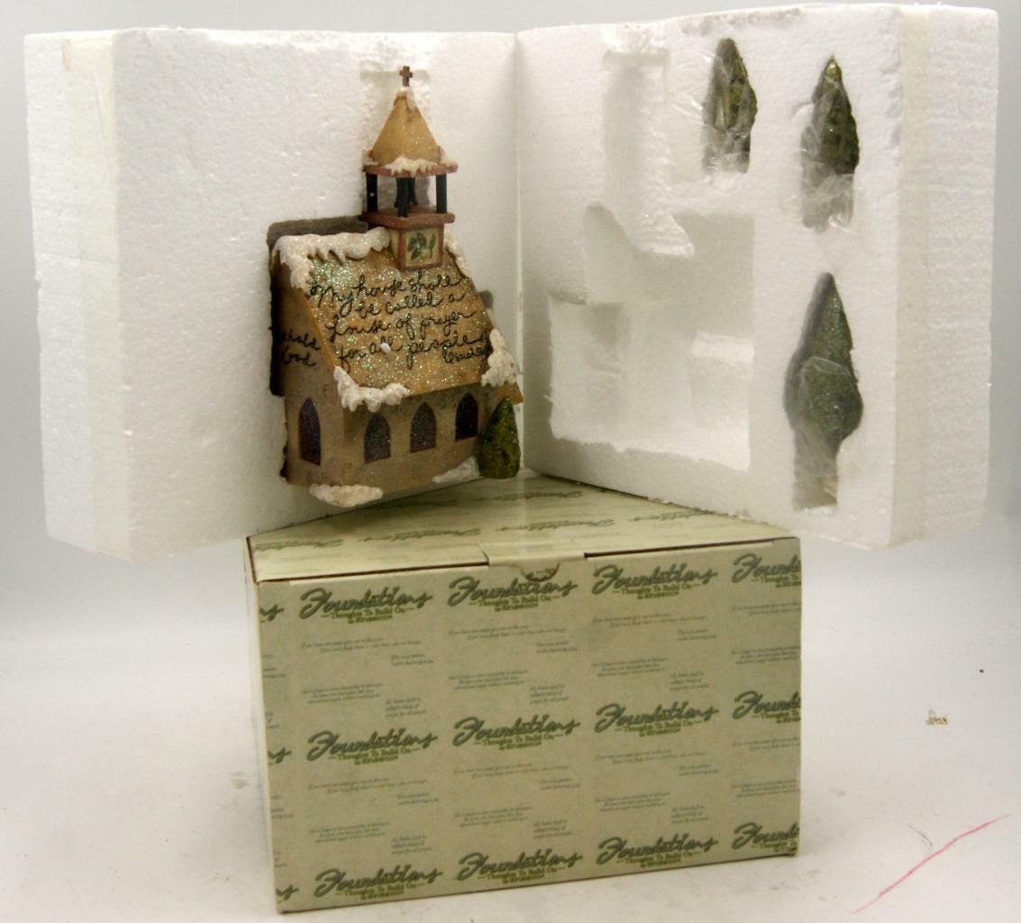 Enesco Foundations Nativity Set Designed by Karen Hahn Lights Up **New In Box**
