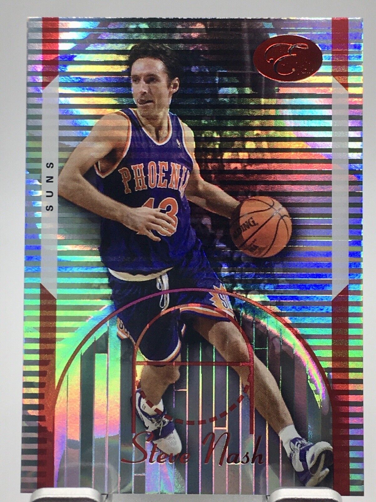 Steve Nash 2006 Bowman💥Elevation RARE RED Serial Numbered ONLY /299 Print  WOW