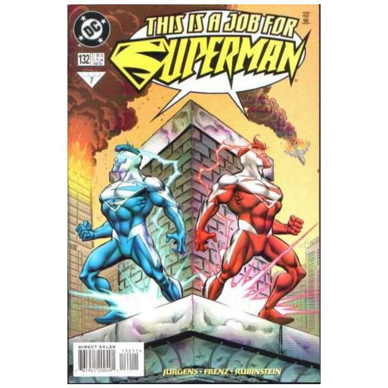 Superman (1987 series) #132 in Near Mint + condition. DC comics [l]