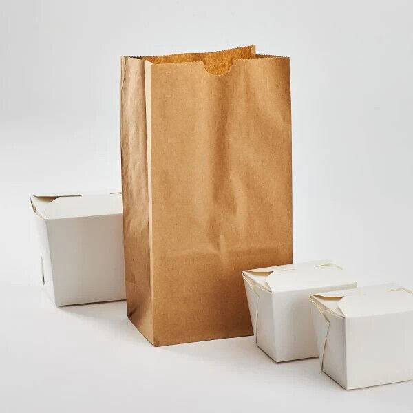 Karat 4lb Paper Bag - Kraft - 2,000 ct, FP-SOS04K