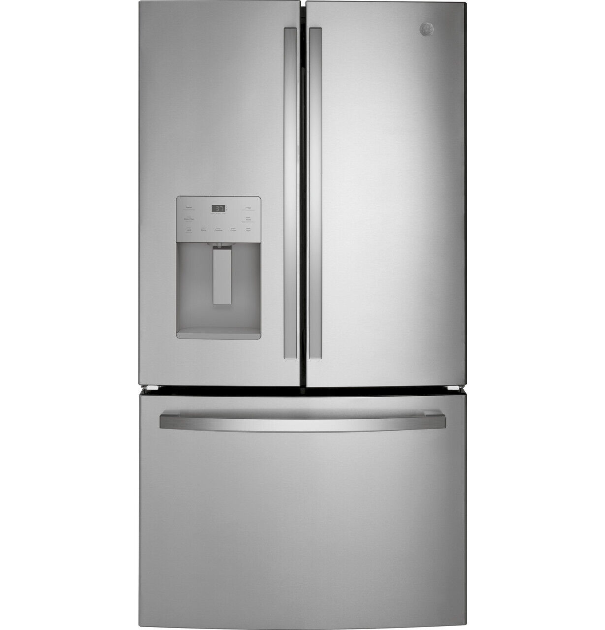 GE ENERGY STAR 25.7 Cu. Ft. Fingerprint Resistant French-Door Refrigerator - GFE