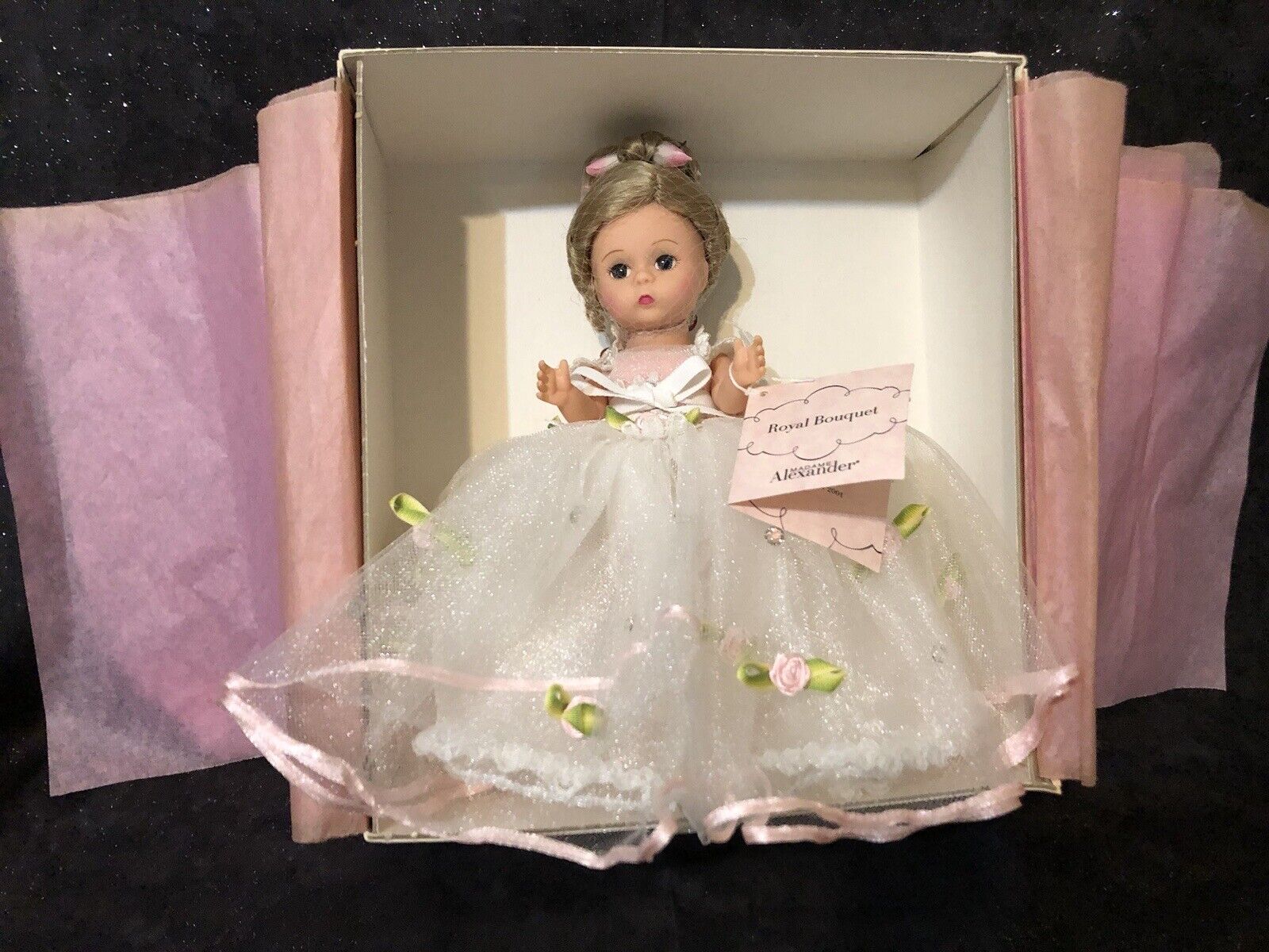 NEW Madame Alexander 8” Doll “Royal Bouquet” 2001 Style #28895 Limited Edition