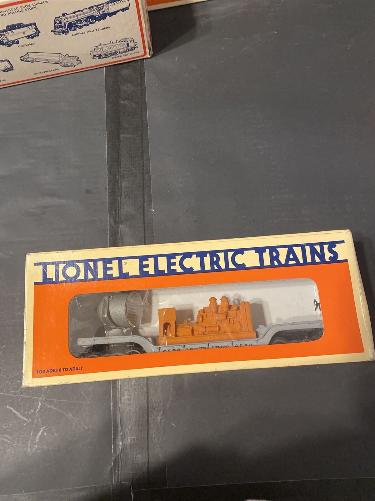 Lionel Electric Train 6-16943 Replica 1995  New Jersey Central Gondola