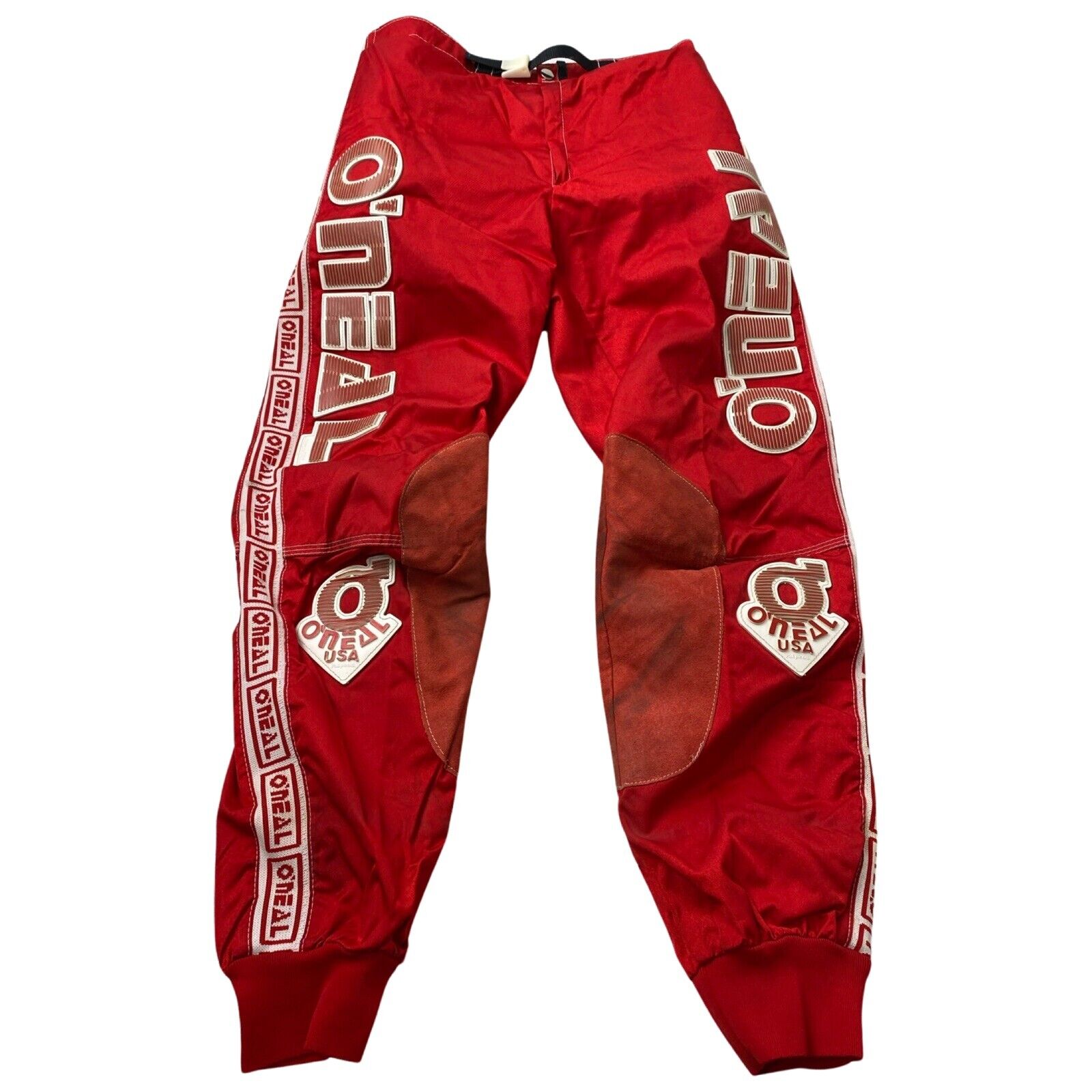 Vintage O’Neal Motocross Pants Size 34 Made In Finland Red White
