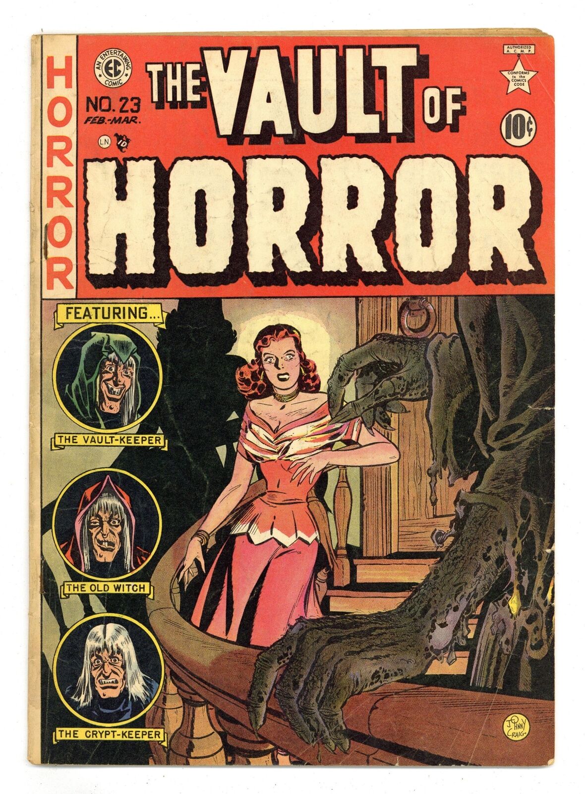 Vault of Horror #23 GD+ 2.5 1952