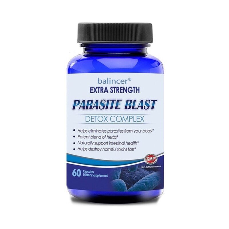 Parasite Cleanse Capsules/Extract-Wormwood,Black Walnut Hull, Clove,Best Quality