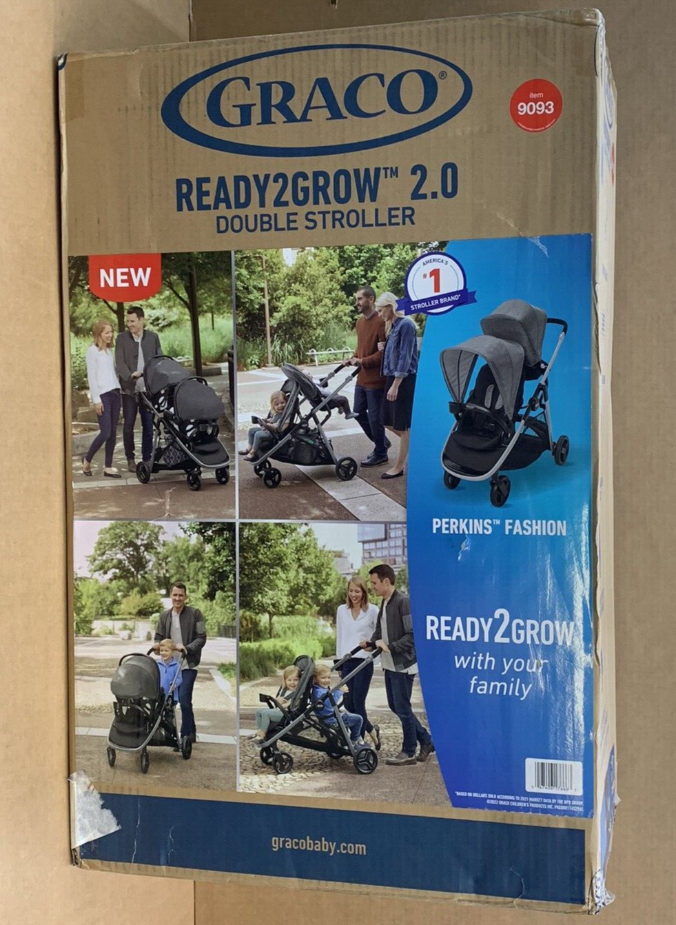 Gracobaby Ready2Grow™ 2.0 Double Stroller